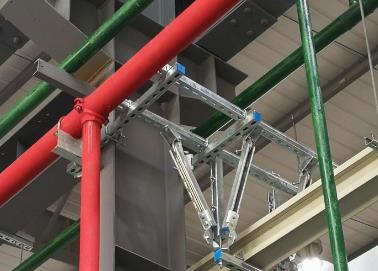 鄂州该抗震支架的整体式支吊架结构协调性好
